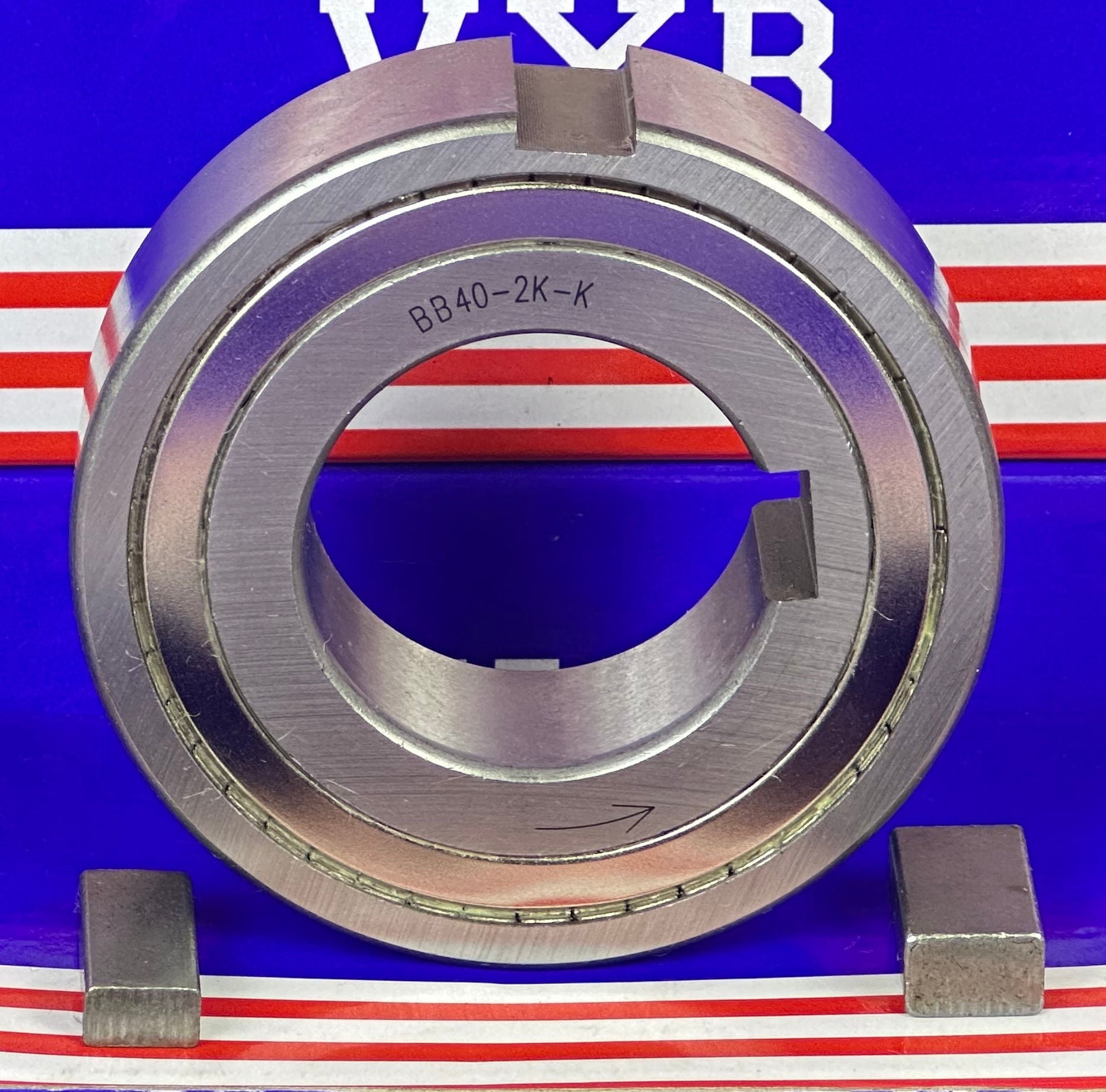 BB40-2K-K One-Way Bearing Shield Sprag Freewheel Clutch - Key-way