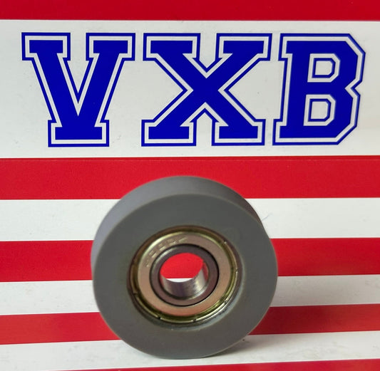 10x38x10mm PU Covered Ball Bearing - Sealed - Miniature