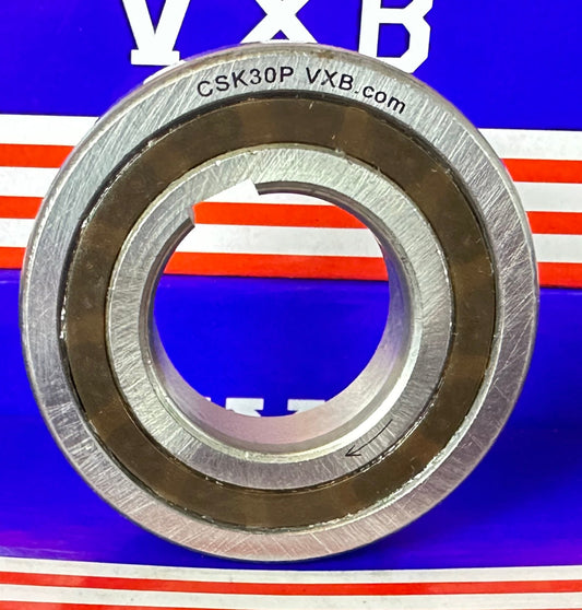 CSK30P One-Way Bearing Sprag Freewheel Clutch Bearing - One inner Ring Key-way