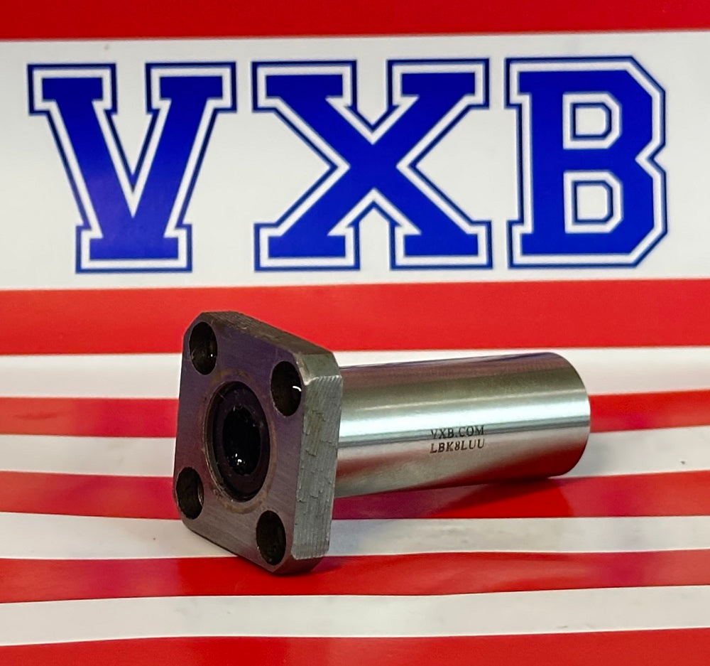 8mm Long Square Flanged Bushing Linear Motion