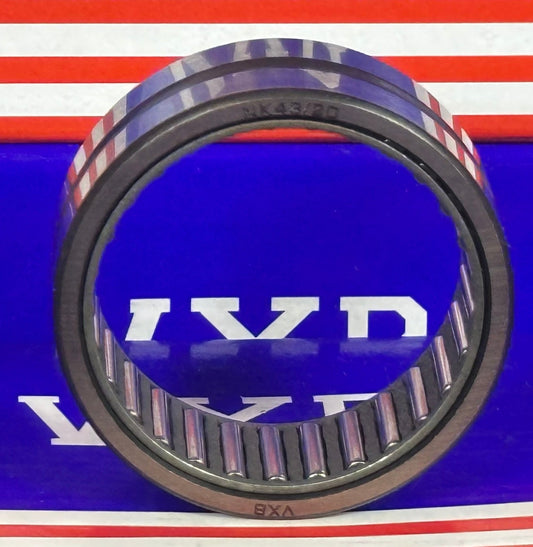 NK43/20 Needle Roller Bearing 43x53x20mm - Machined Type
