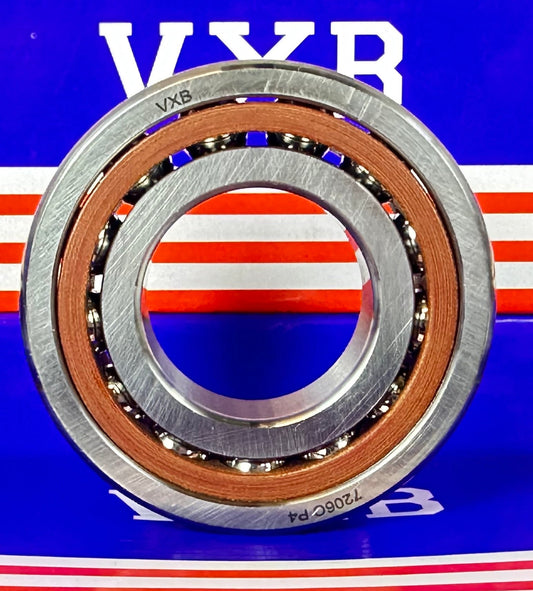 7206C P4 ABEC-7 Quality High Precision Angular Contact Bearing 30x62x16mm
