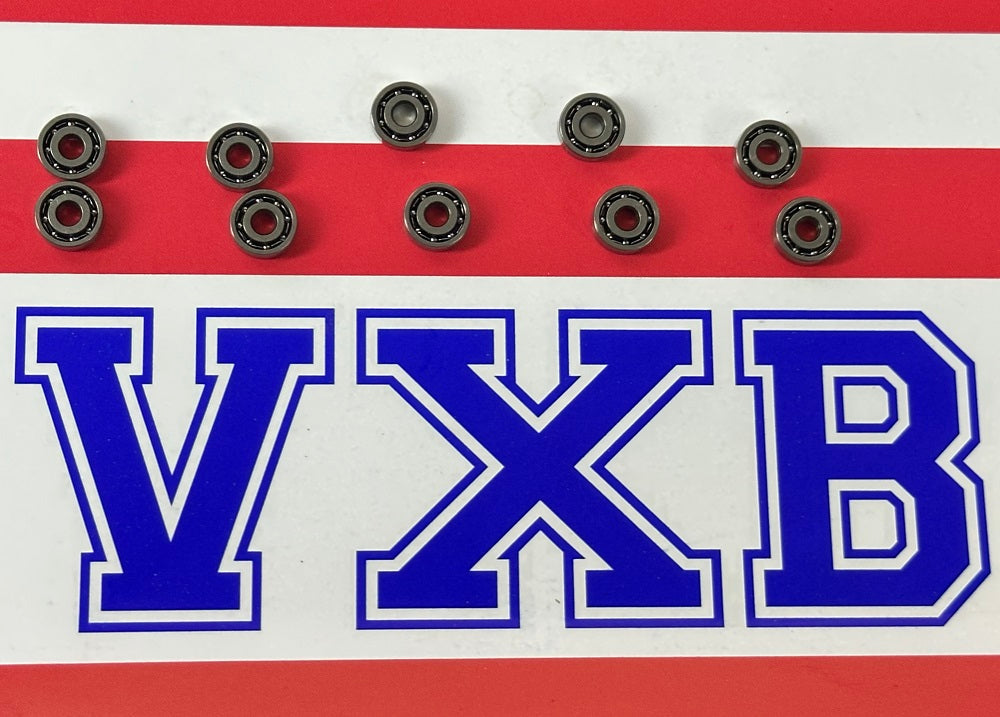 10-Pack 2x6x2.5 Stainless Steel Open Bearing