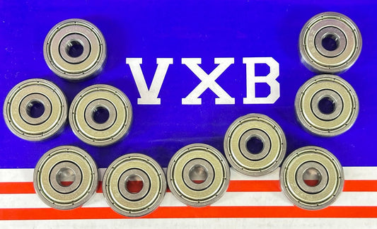 10-Pack 635ZZ 5x19x6mm Double Shielded Miniature Bearing