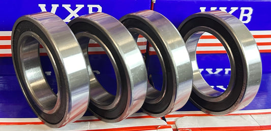 4-Pack 6010-2RS Bearings 50x80x16mm Rubber Sealed Ball Bearing