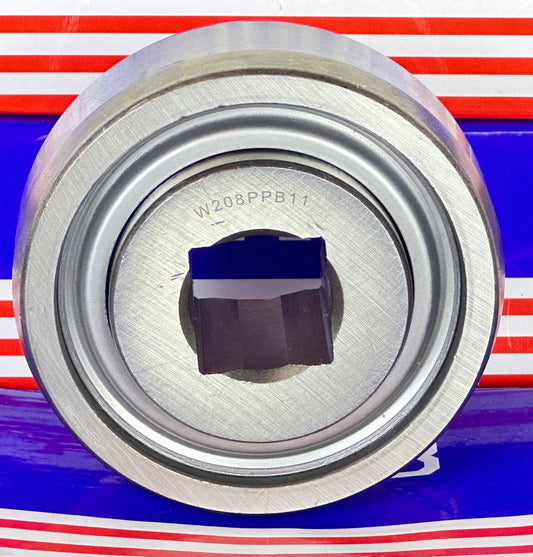 W208PPB11 Relube Square Bore 7/8" Bore Bearing