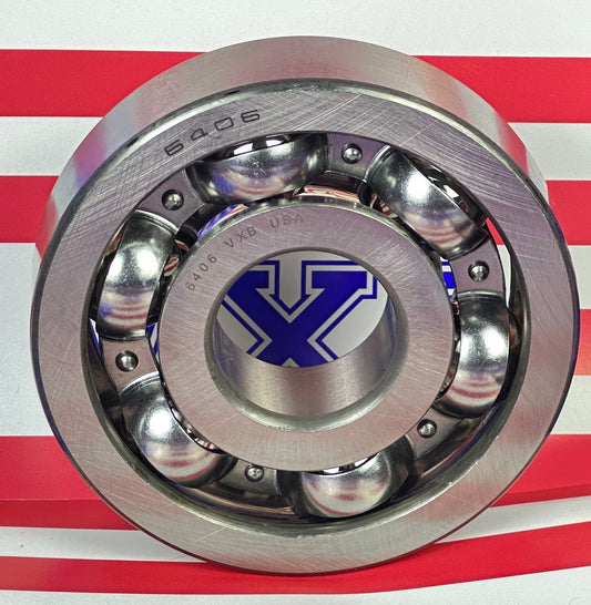 6406 Bearing 30x90x23mm - Open Heavy Duty Ball Bearing