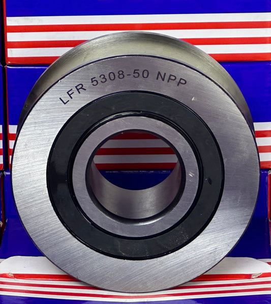LFR5308-50-2RS 40mm ID x 50mm U-Groove Sealed Track Roller Bearing Track