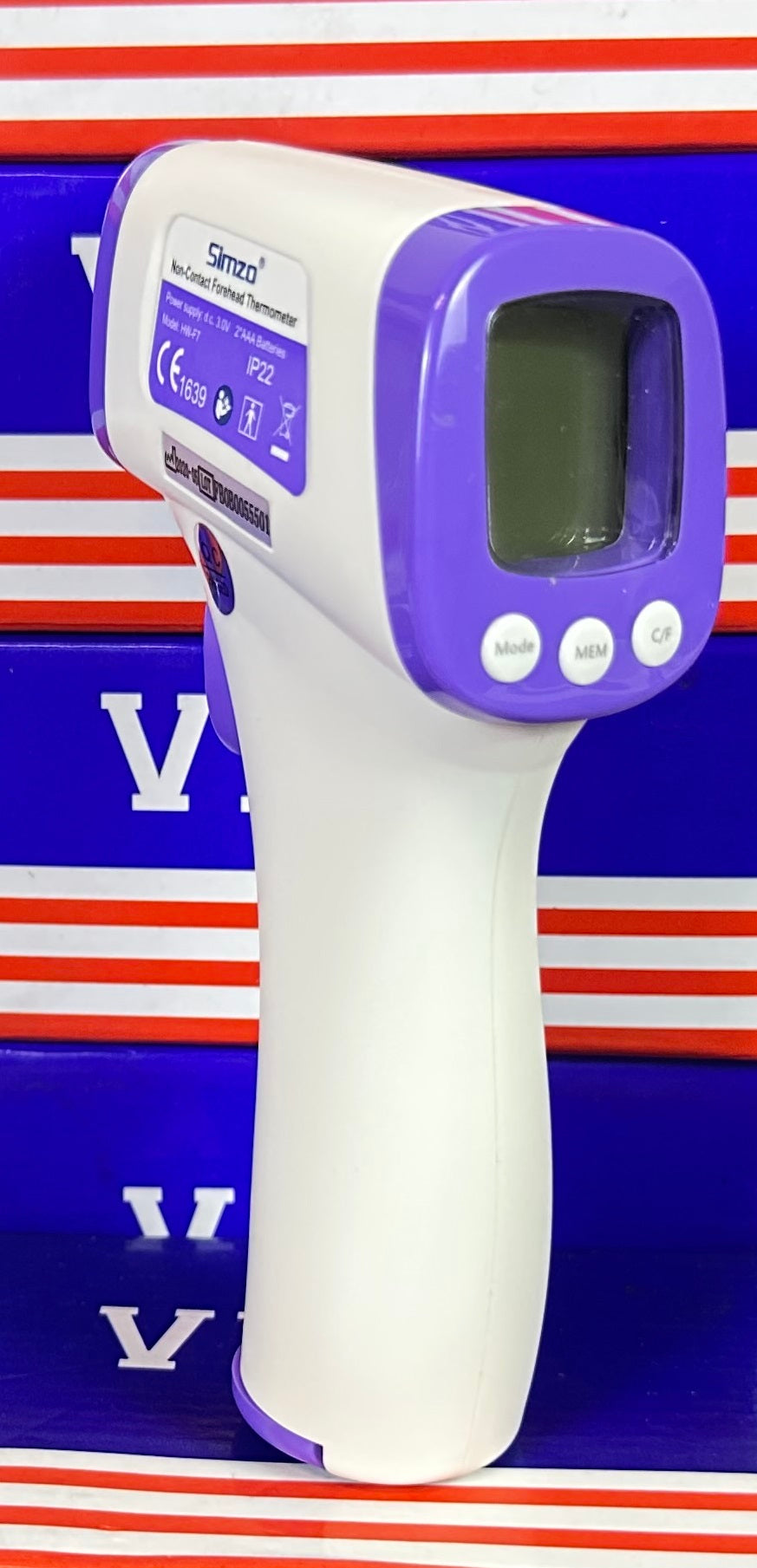 Digital Medical Infrared Thermometer 3-Color LCD, Baby Kids & Adult Fever Alarm
