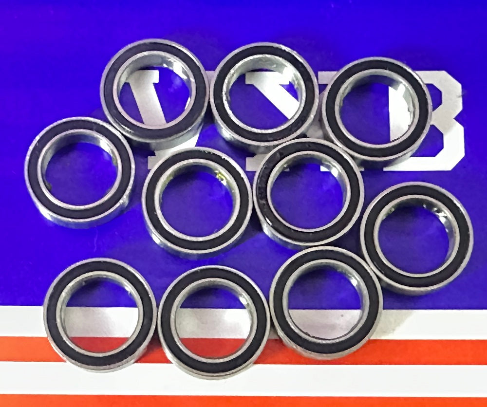 10-Pack Premium 6700-2RS Ball Bearings 10x15x4mm - Sealed
