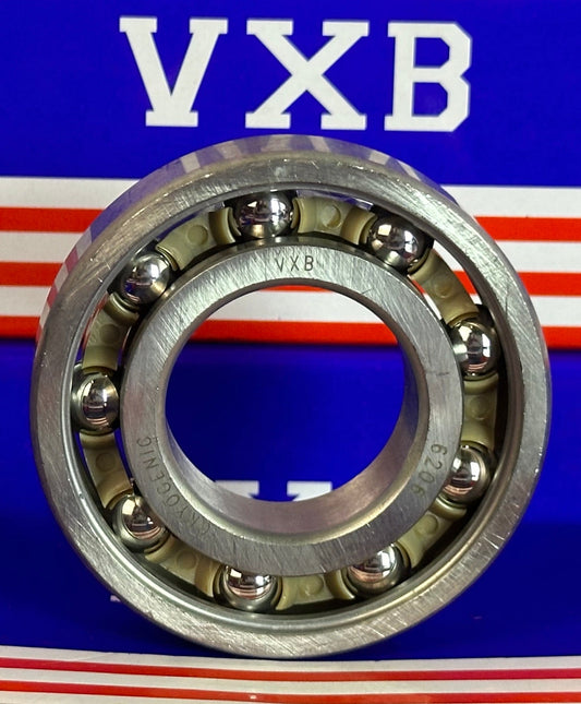 Cryogenic 6206 Si3N4 Ceramic Balls Bearing ABEC 3