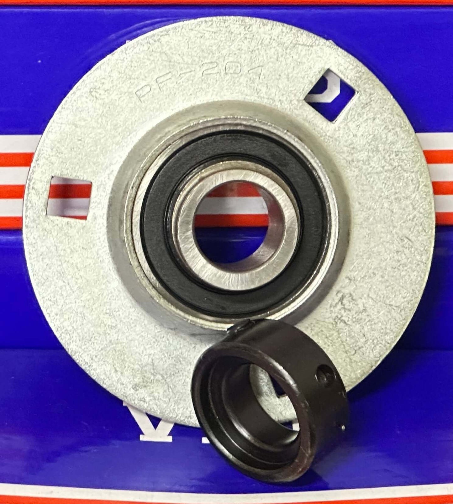 SAPF204-12 3/4" Pressed steel round 3-Bolt Flanged Mounted