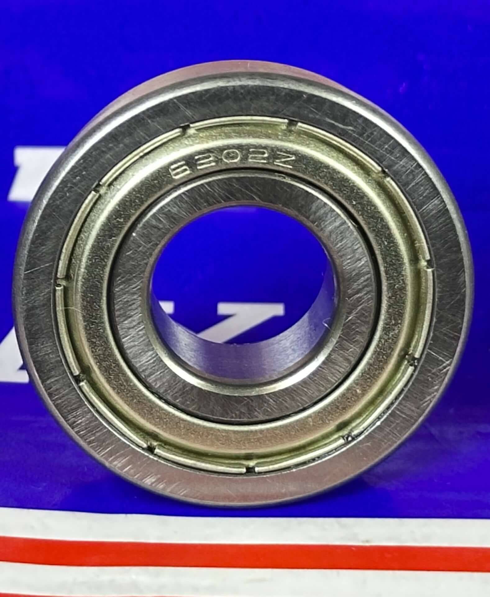 F6202ZZ Flanged Shielded Miniature Bearing 15x35x11mm