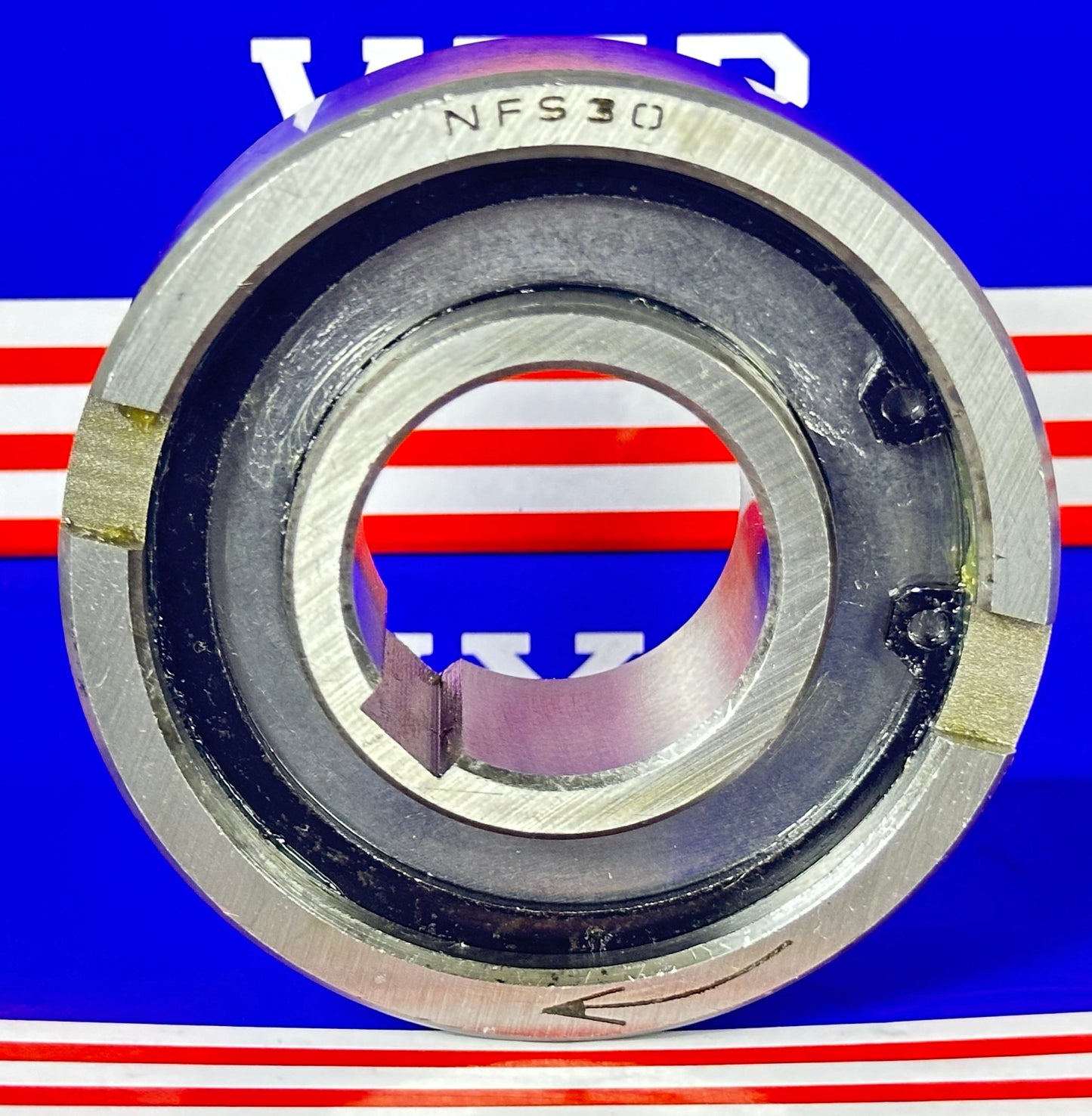 NFS30 One-Way 30x72x27 Bearing Support Required Backstop Clutch