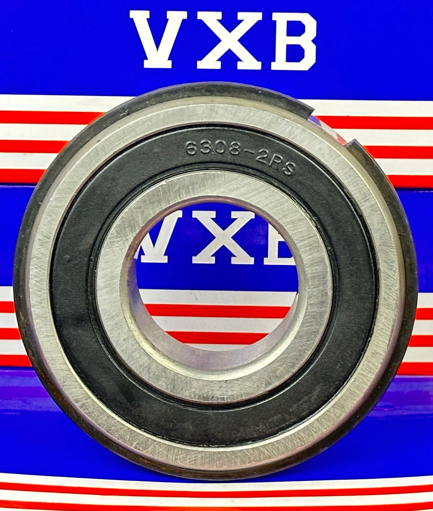 6308-2RSNR Sealed Bearing 40x90x23 - Snap Ring