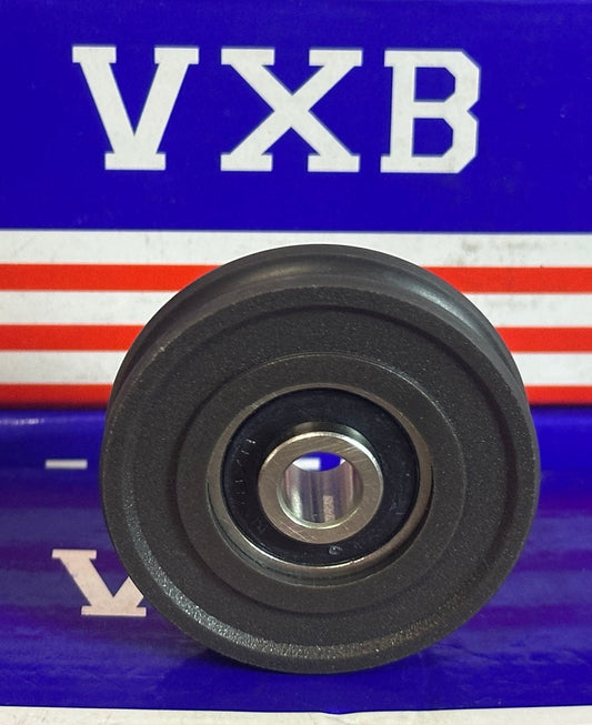 8mm Bore Bearing - 45mm Steel Wire Rope Cable Track Pulley 8x45x11.5mm