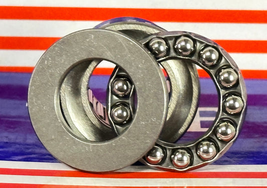 NKX17 Combined Needle Roller With Thrust Ball Bearing 17x26x26mm - Machined Type