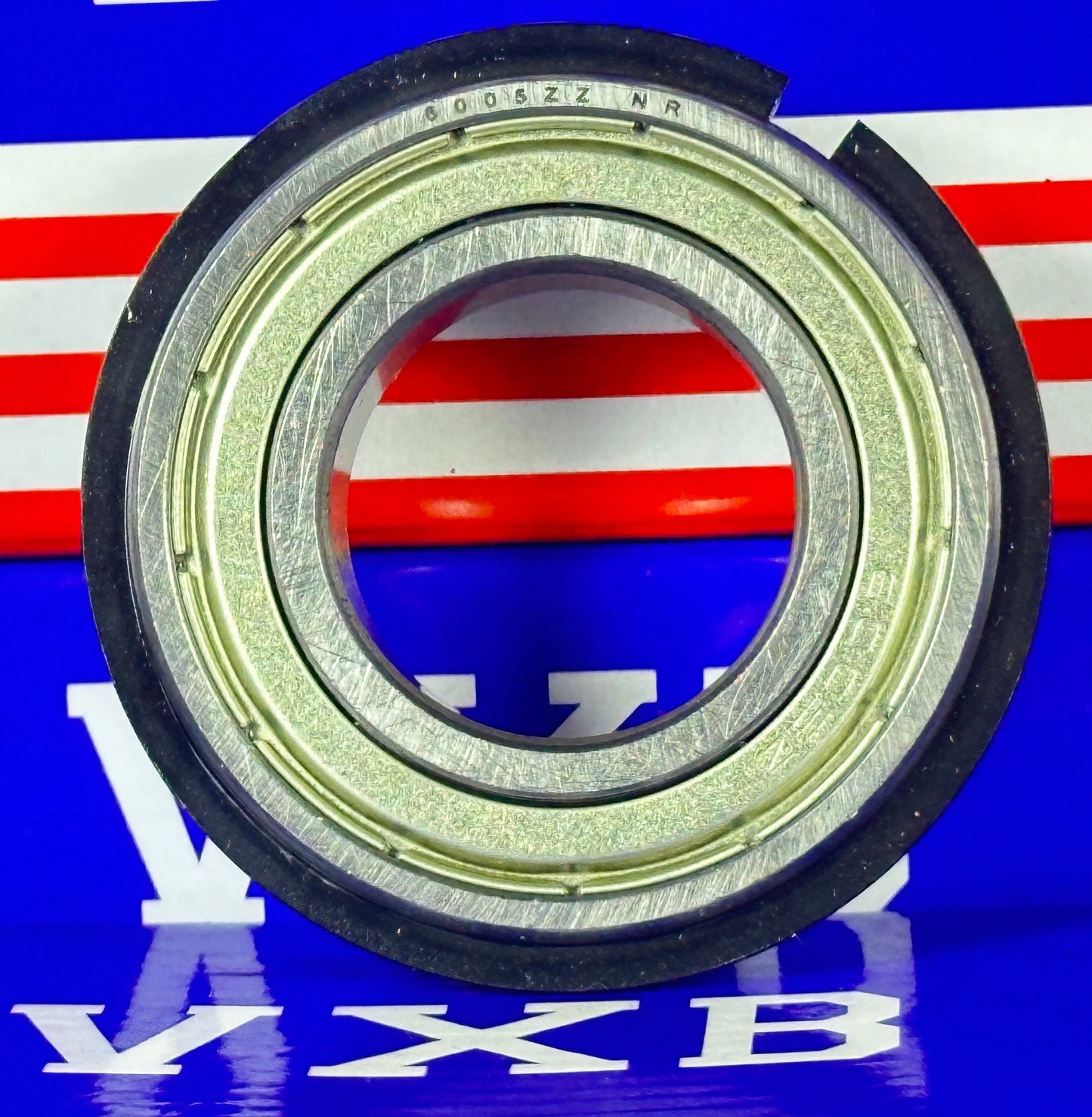 6005ZZNR Shielded Bearing - Snap Ring - 25x47x12mm