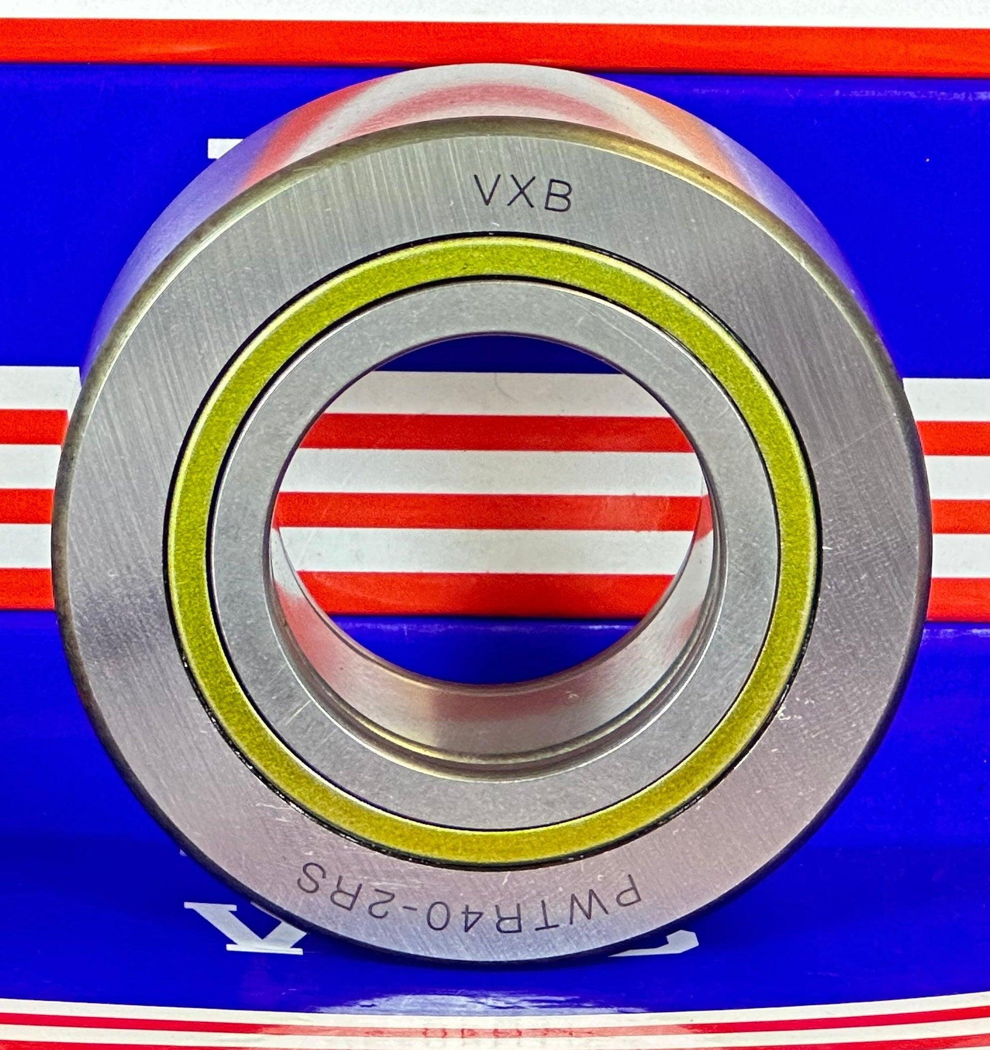 PWTR40-2RS-XL Track Rollers Bearing Cam Follower - Cylindrical Roller Set - 2 Rubber Seal 40x80x32mm