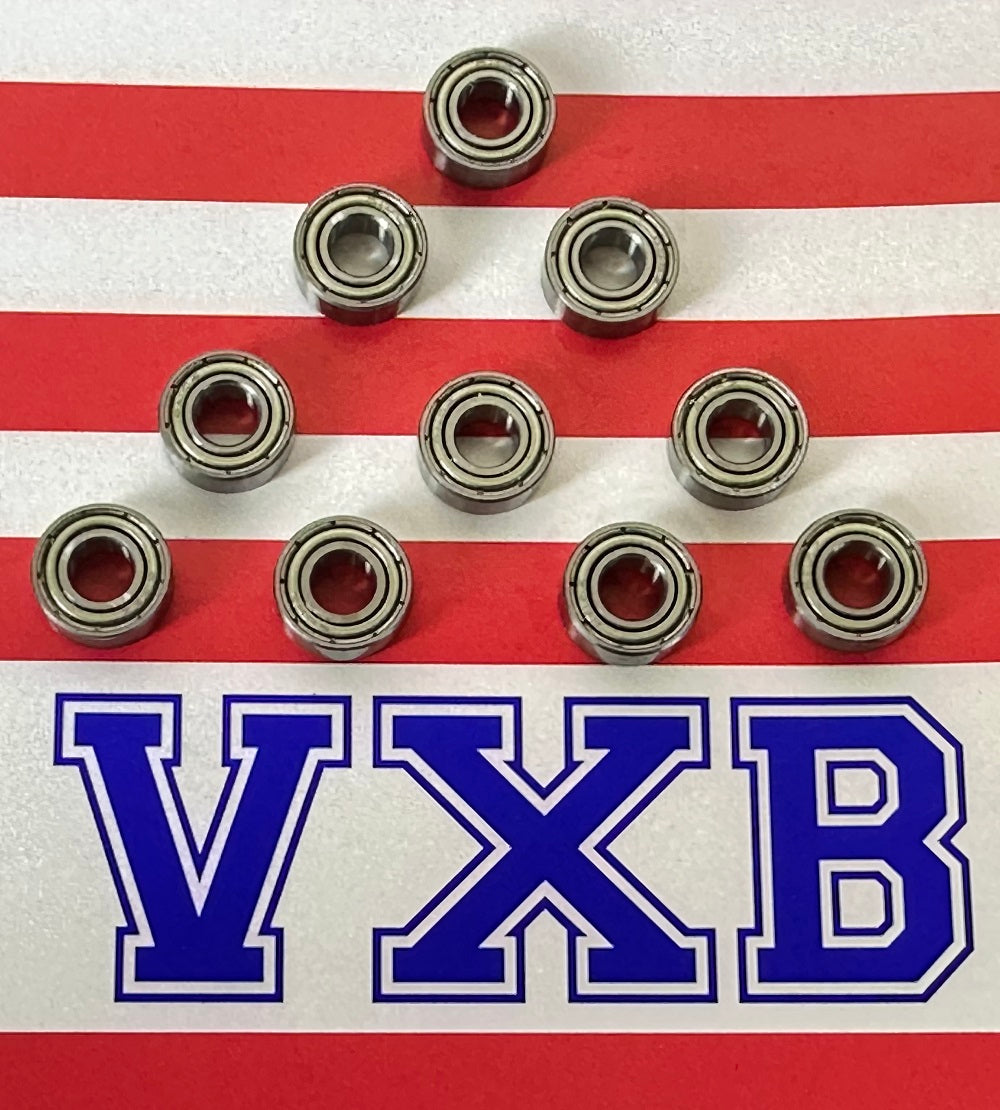 10-Pack 686ZZ Bearing 6x13x5mm 6mm Bore Miniature