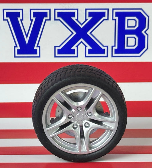 48mm Rubber Wheel Tire for Toy Cars 42Q