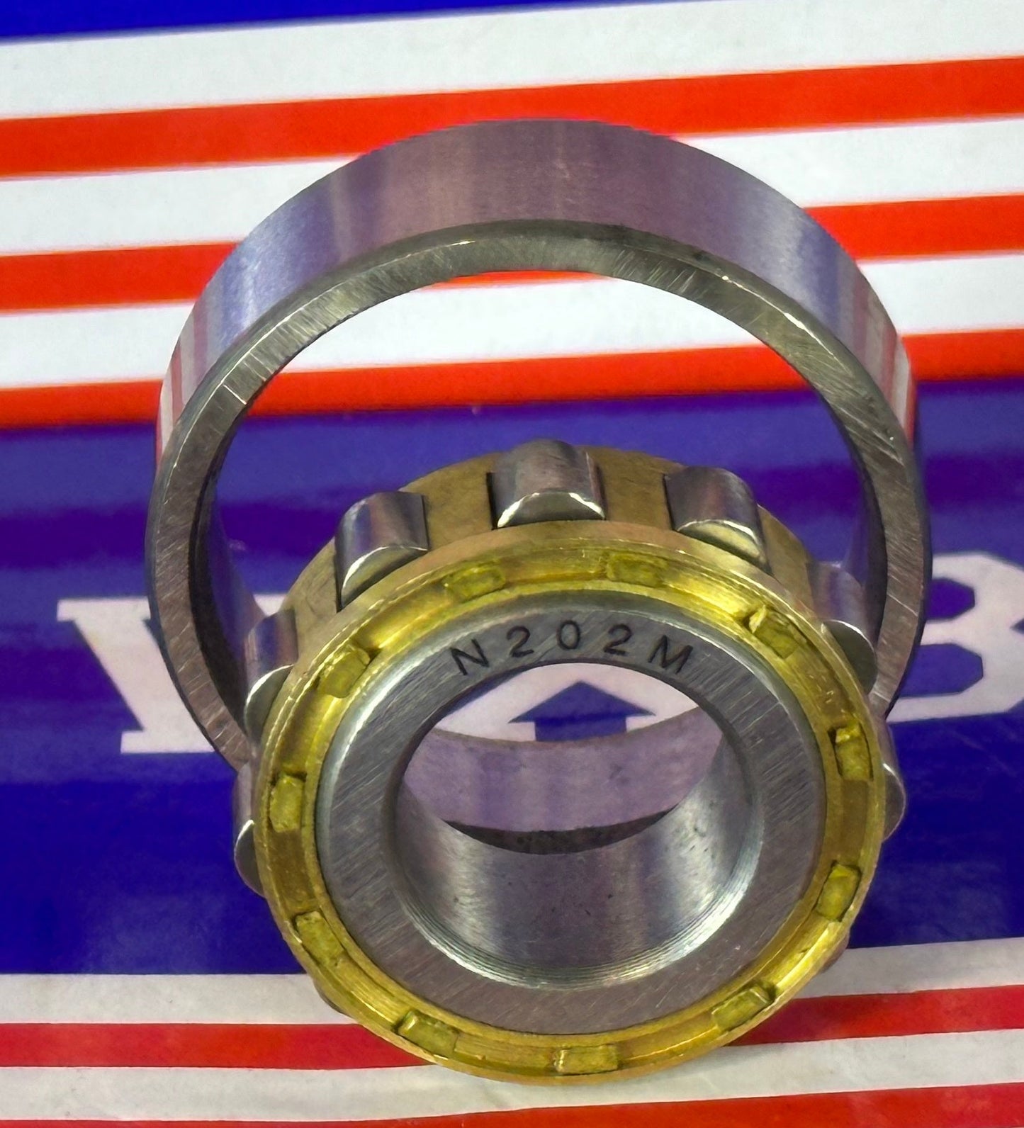 N202M Cylindrical Roller Bearing 15x35x11mm Cylindrical Bearing