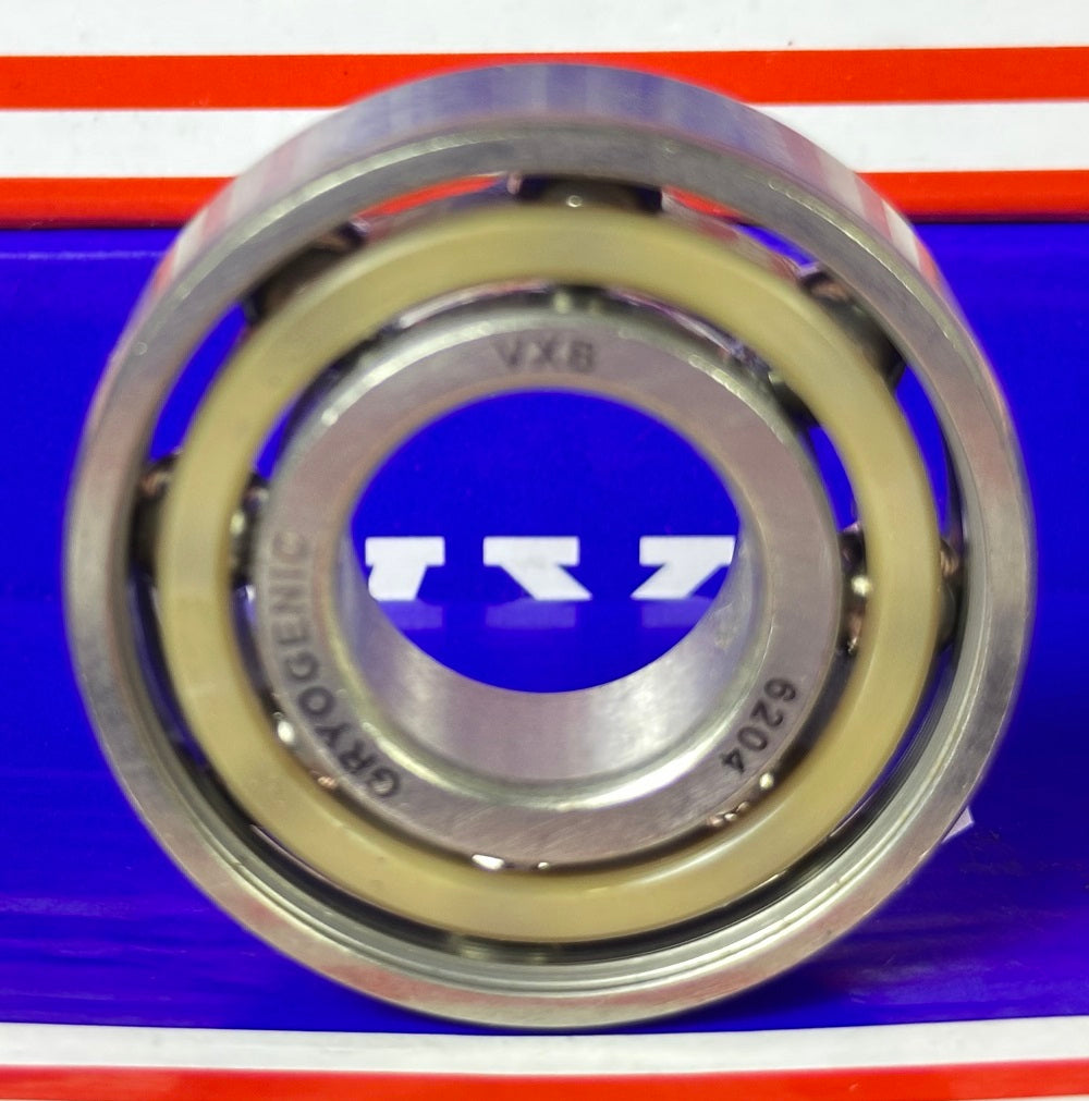 Cryogenic 6204 Si3N4 Ceramic Balls Bearing ABEC 3