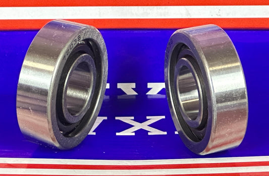 2-Pack Angular Contact Bearings 7203B 17x40x12mm