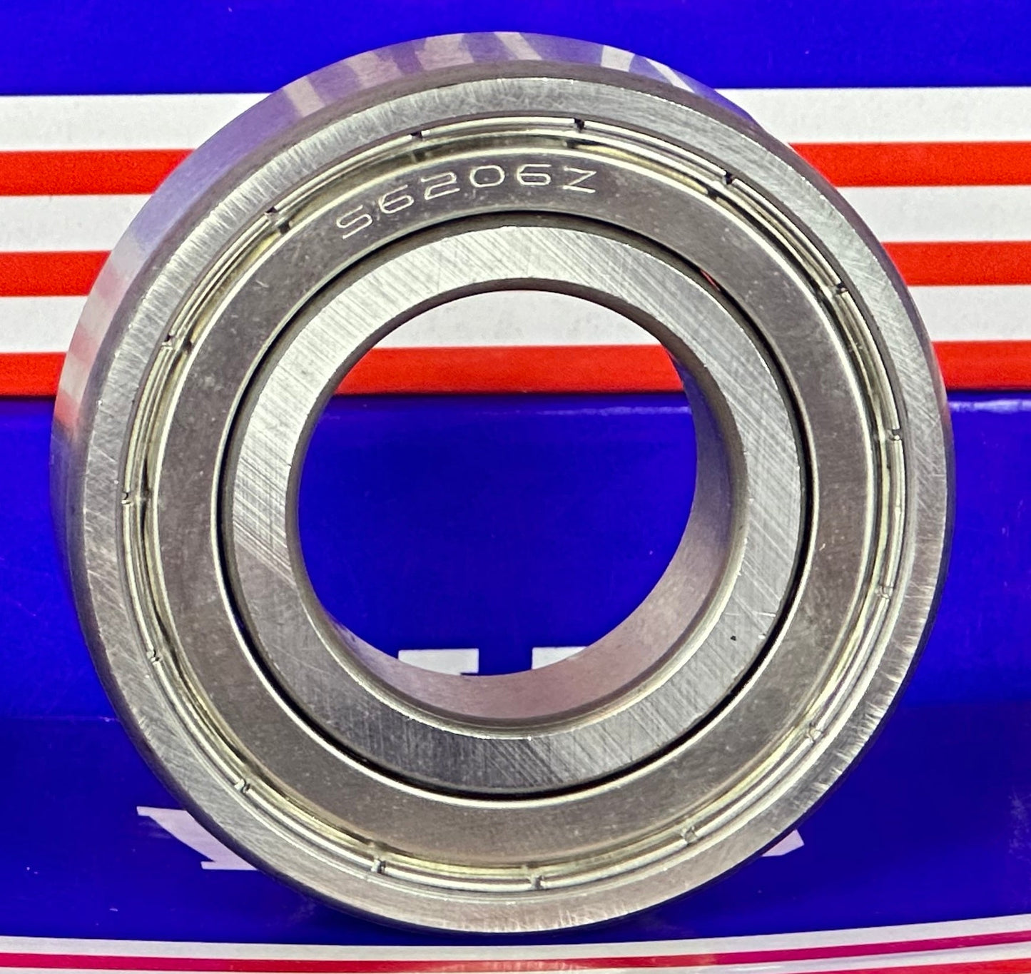 S6206ZZC4 Stainless Steel Ball Bearing 30x62x16mm