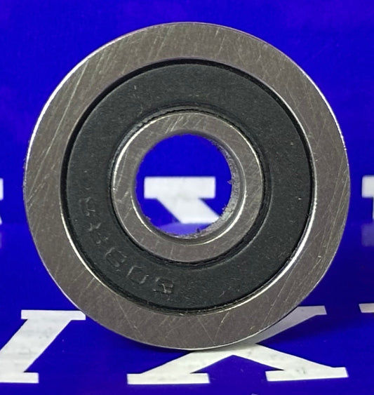 F608-2RS Flanged 8x22x7 Sealed Miniature Ball Bearing