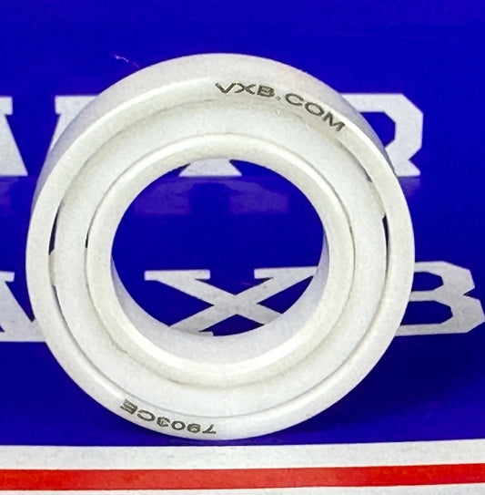 7903 Angular Contact Full Ceramic Ball Bearing 17x30x7mm