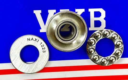 NAXI 1223 Combined Needle Roller - Thrust Ball Bearing 12x24x23mm