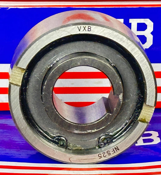 NFS25 One-Way 25x62x24 Bearing Support Required Backstop Clutch