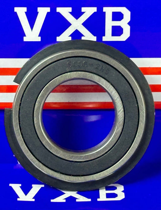 6006-2RSNR Sealed Bearing 30x55x13 With a Snap Ring
