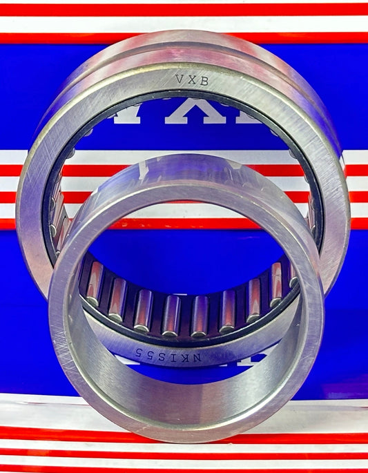 NKIS55 Needle Roller Bearing 55x85x28mm - Machined Type