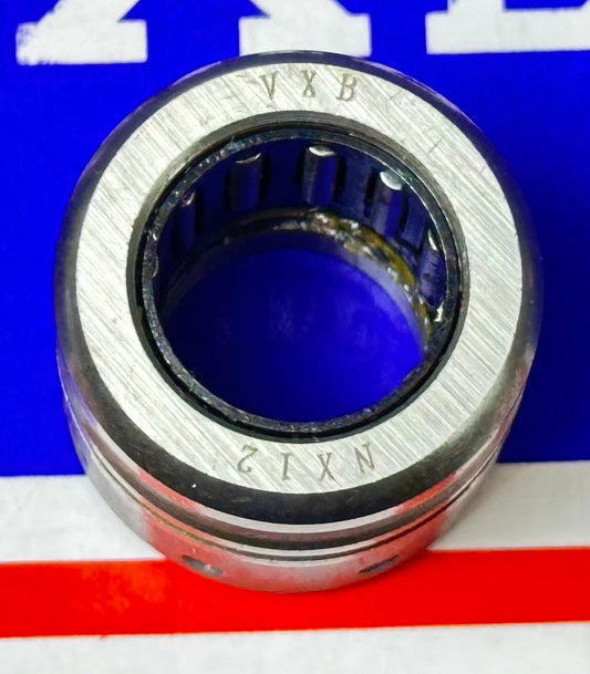 NX12 Needle Roller / Full Comp Thrust Ball Bearing - Closure Ring 12x21x18mm