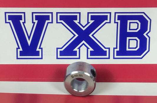 9mm Shaft Collar – Zinc Plated Steel - Set-Screw Type – Secure Fit