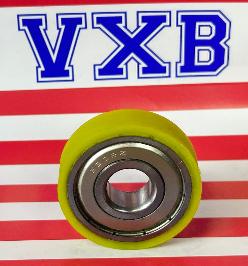 PU15x47x13ZZ PU Covered Bearing 15x47x13mm - Shielded - Miniature