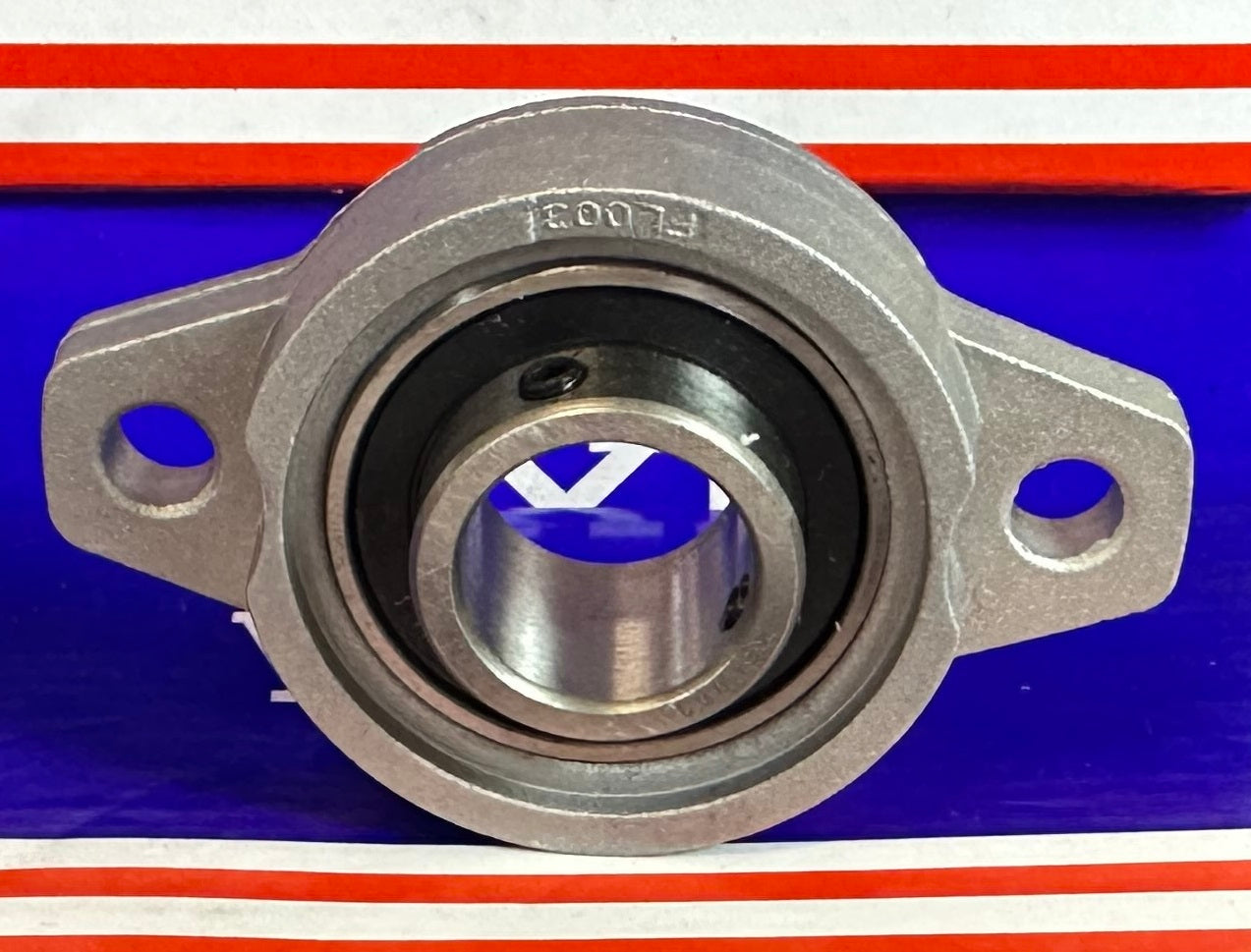 17mm Flange Bearing KFL003 Miniature Pillow Block Mounted Bearing