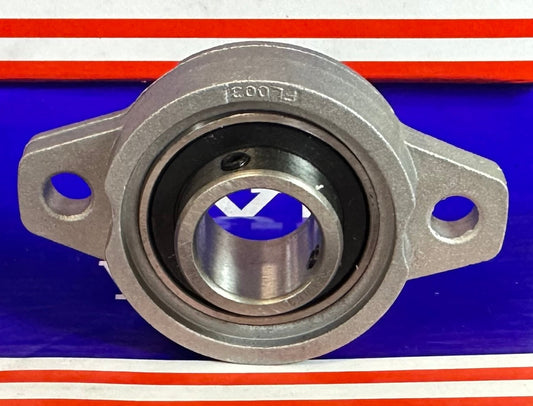 17mm Flange Bearing KFL003 Miniature Pillow Block Mounted Bearing