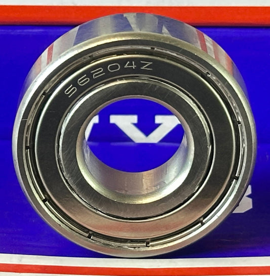 S6204ZZ High Temperature Bearing - 500°F Rated - 20x47x14mm