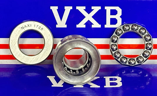 NAXI 1725 Combined Needle Roller - Thrust Ball Bearing Bore: 17mm width :25mm