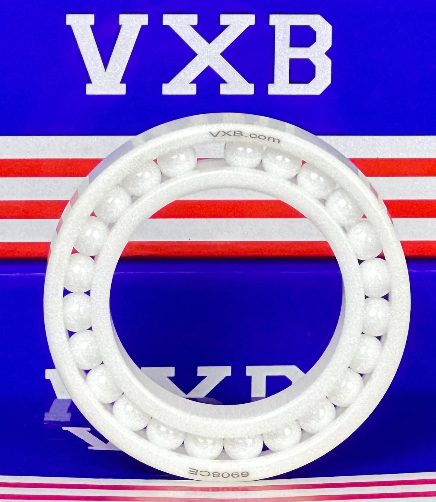 10-Pack 6908 Full Complement & Full Ceramic ZrO2 Bearings 40x62x12mm