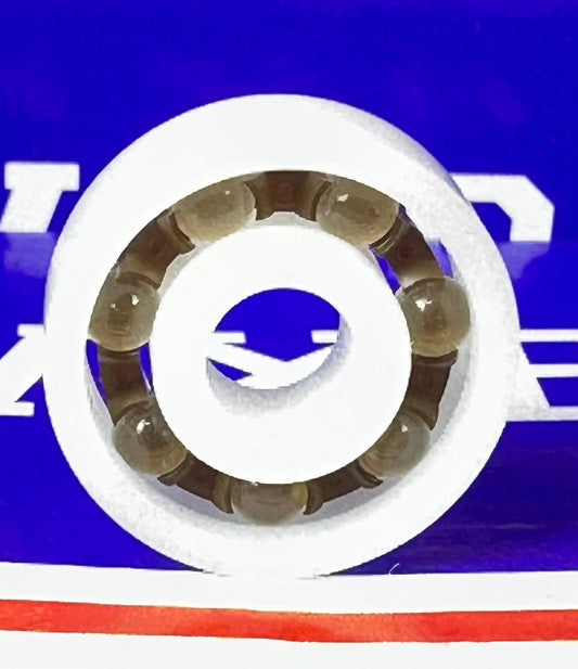 Acetal/POM Plastic Bearing 627 - Glass Balls - 7x22x7mm