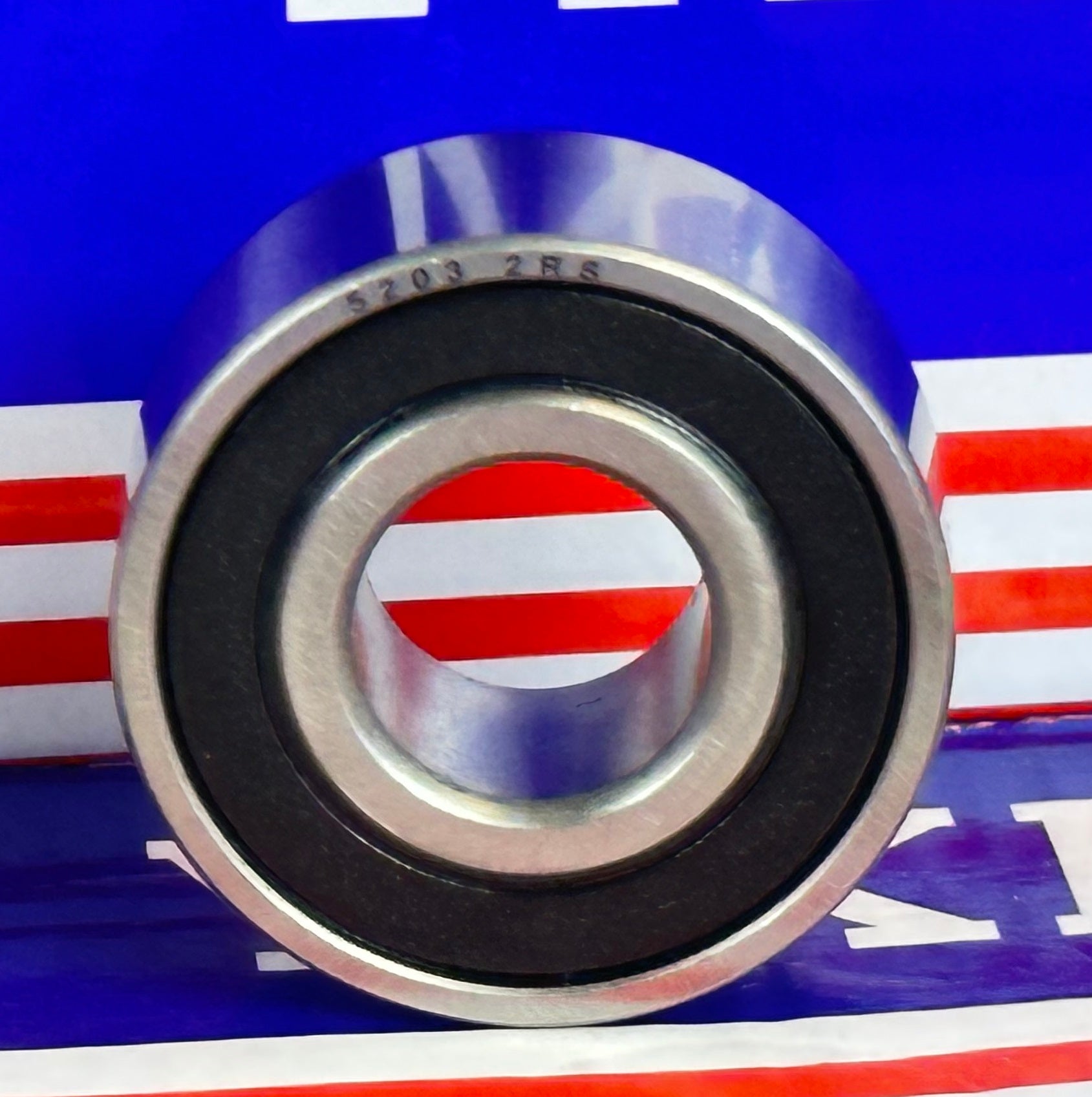 5203 2rs1 Sealed Angular Contact 17x40x17.5 Bearing