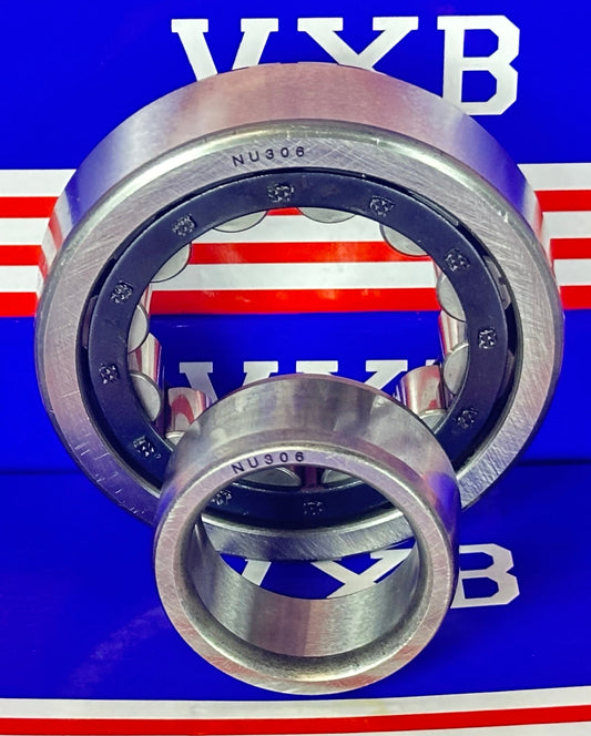 NU306 Cylindrical Roller Bearing 30x72x19 Cylindrical Bearing