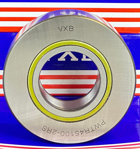 PWTR45100-2RS-XL Track Rollers Bearing Cam Follower - Cylindrical Roller Set - 2 Rubber Seal 45x100x32mm