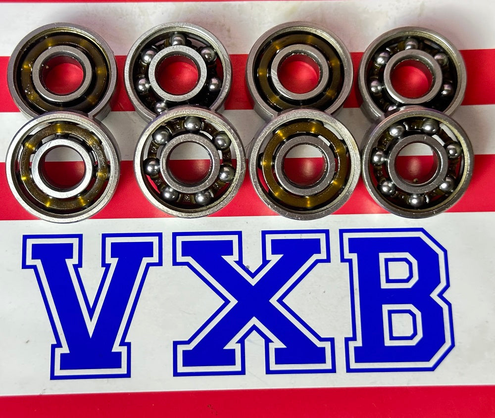 8 Skateboard Bearing Nylon Cage Open