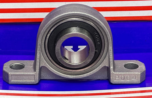 20mm Bore P004 Bearing Miniature Pillow Block Mounted Bearing