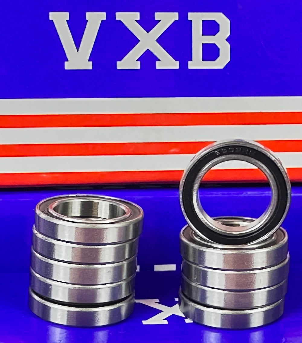 10-Pack 6803-2RS Bearings 17x26x5 Sealed Ball Bearings
